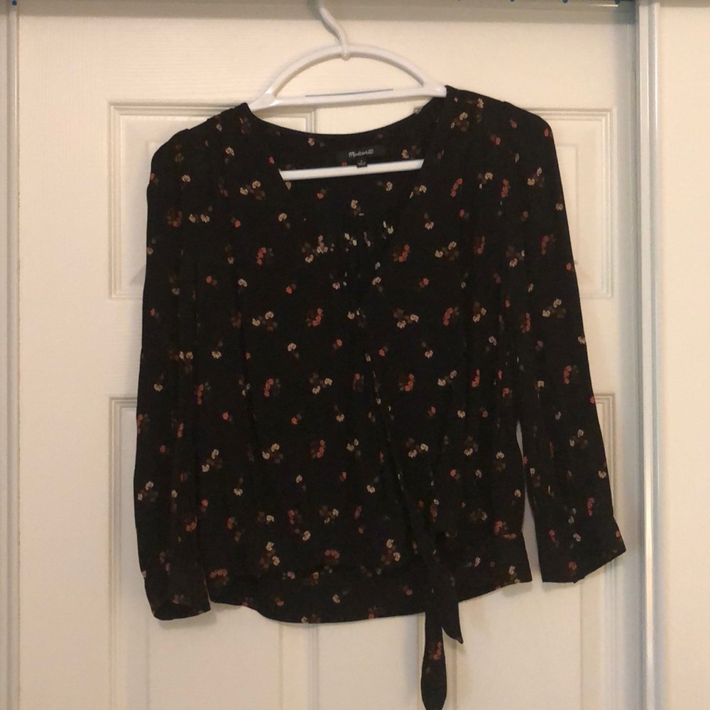 Madewell Floral Blouse
